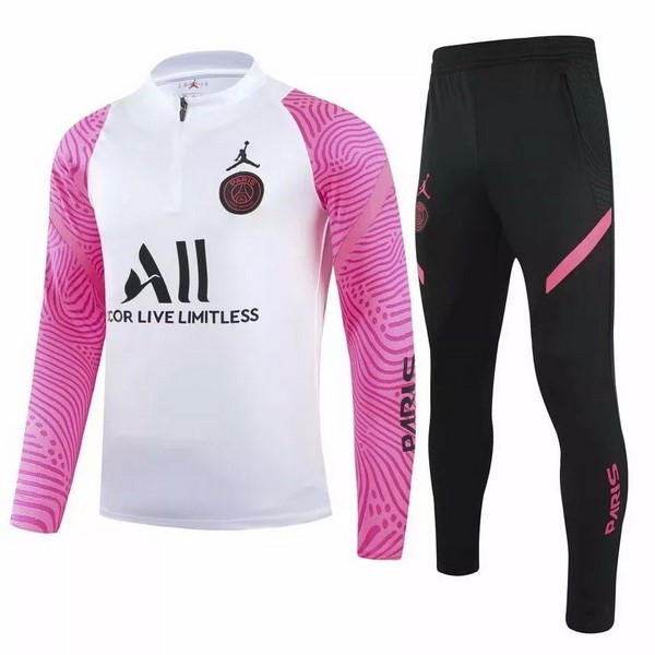 Chandal Paris Saint Germain 2021-22 Blanco Rosa Negro